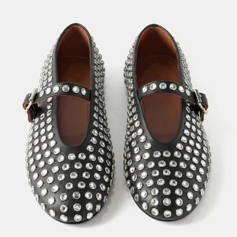 Midnight Blaze Mary Janes