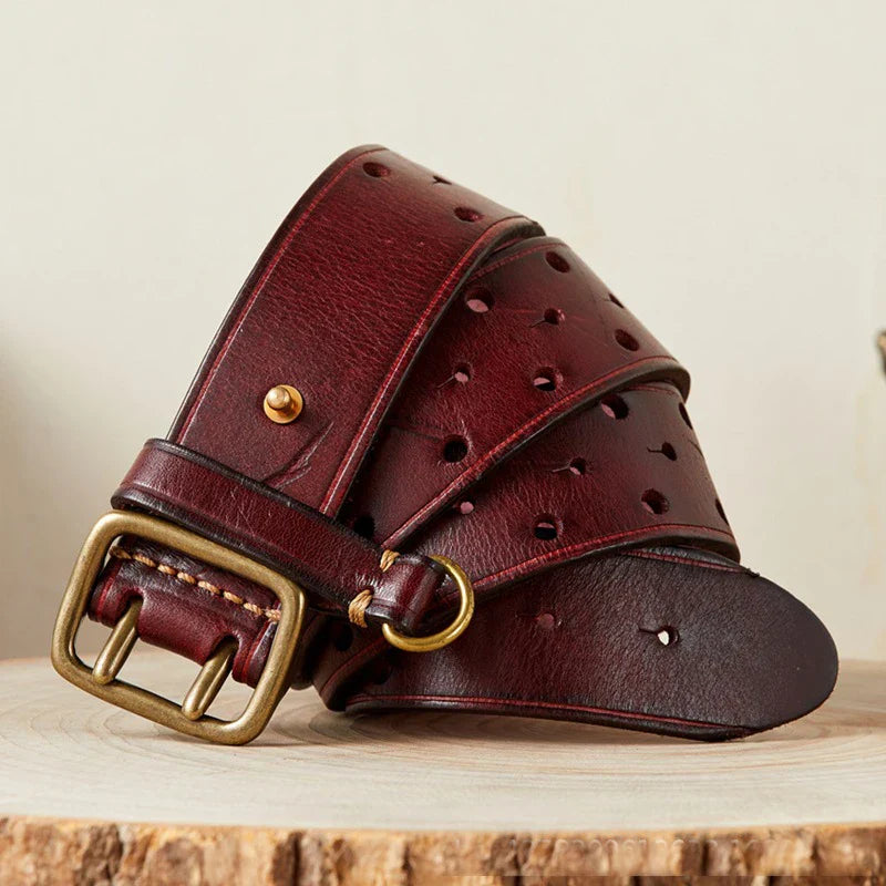 Fortezza Double Buckle Belt