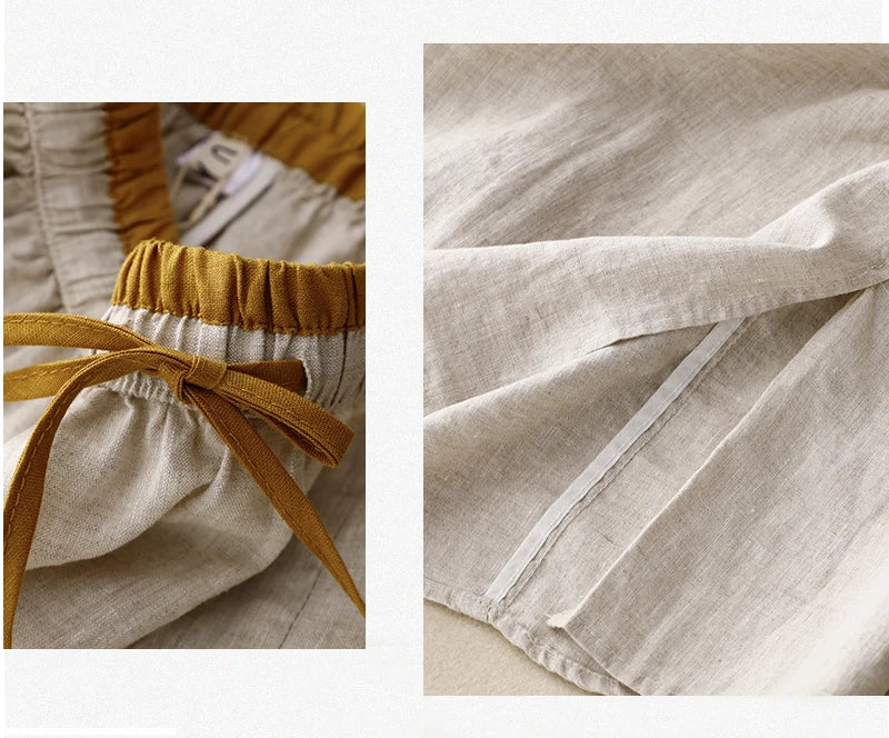 Everly 100% Linen Skirt
