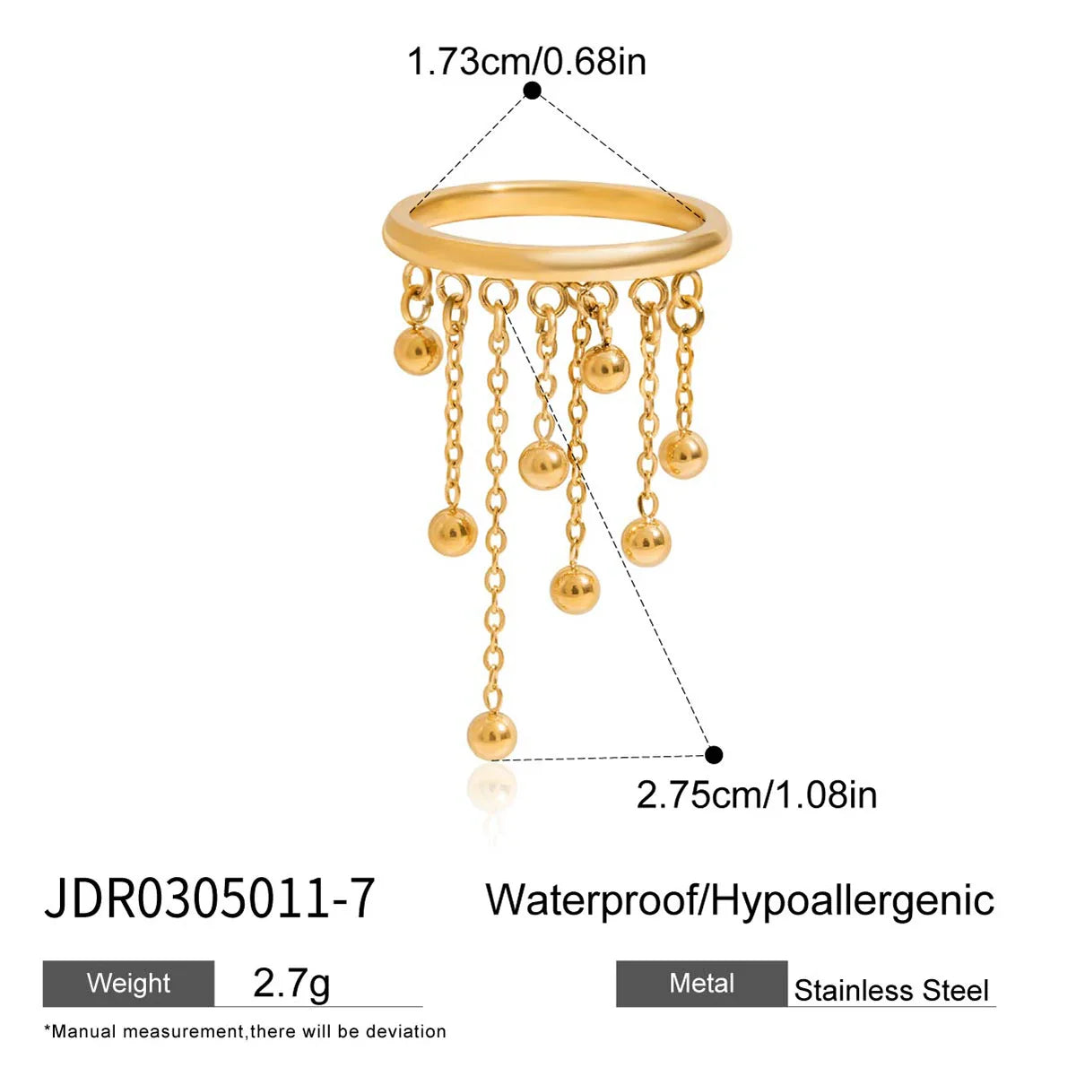 The Starfall Charm Ring
