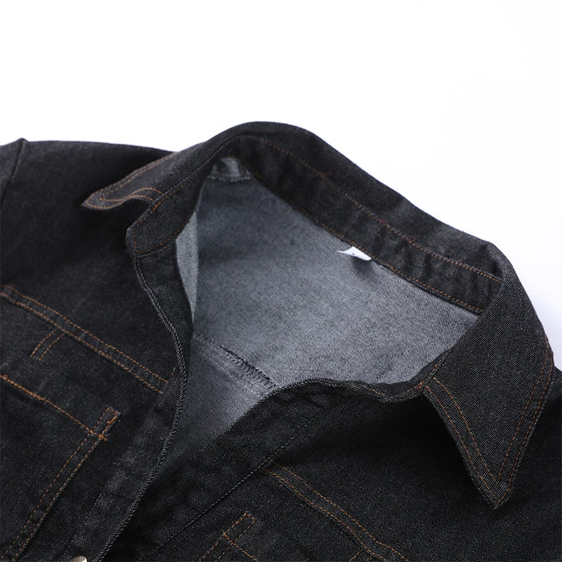 Marenza Button Denim Set