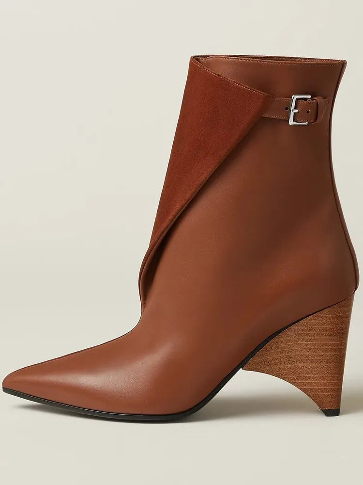 Caledon Statement Wedge Boots