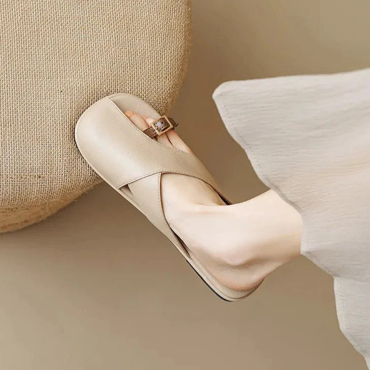 Minimalist Buckle Sandals
