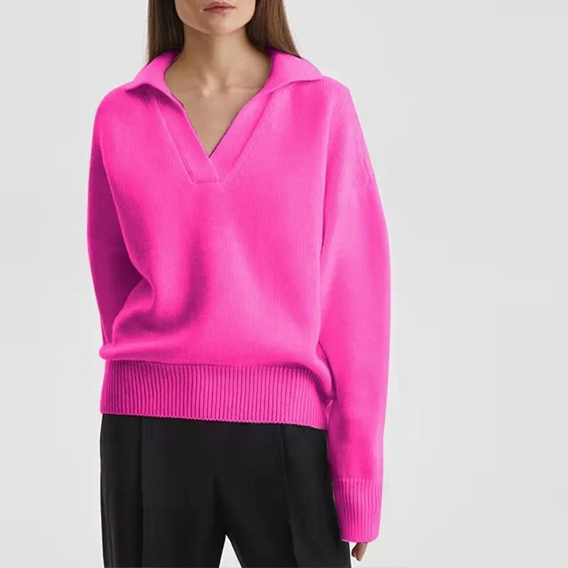 Verdara Polo Knit Pullover