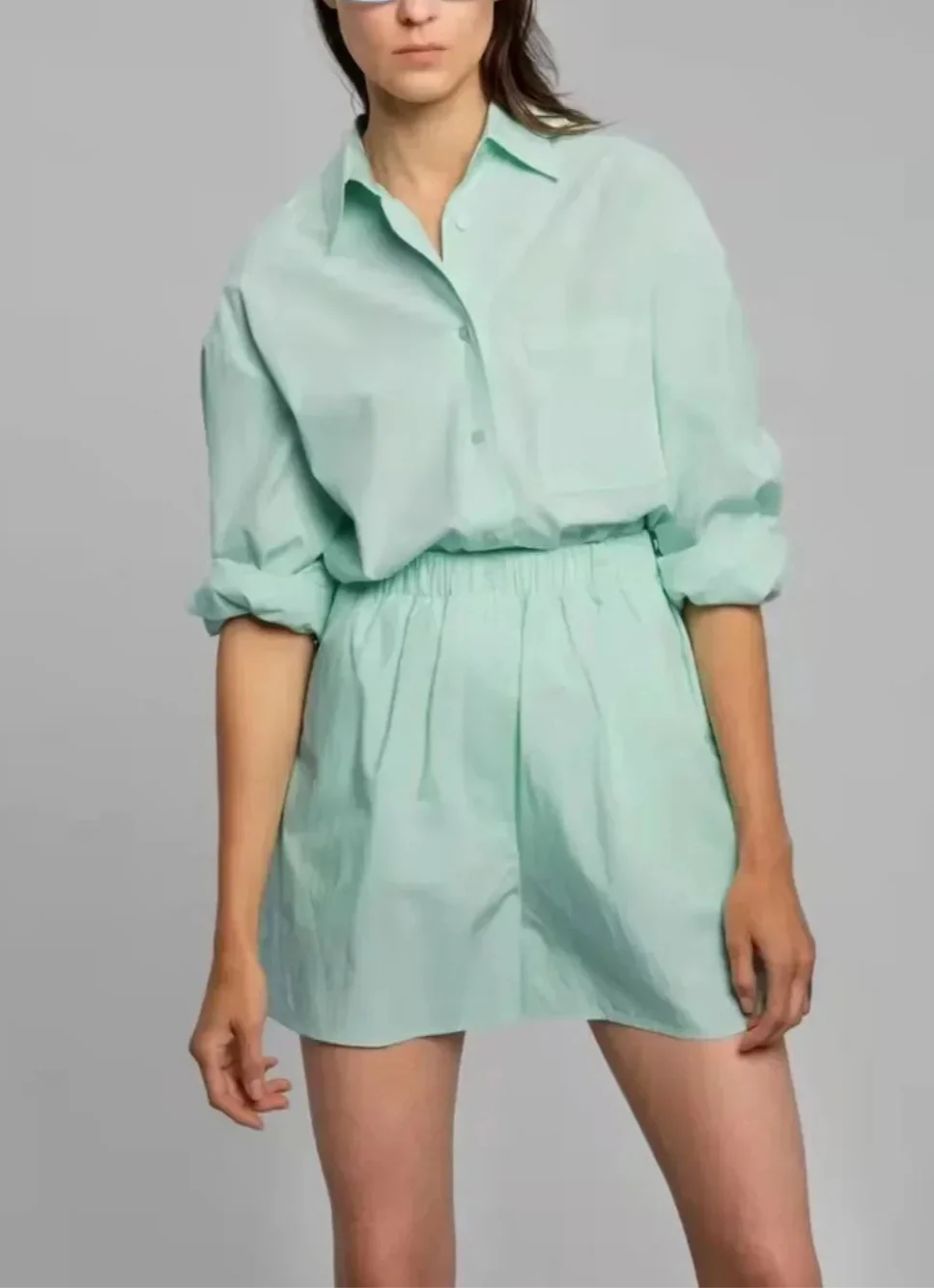 The Sunday Poplin Set
