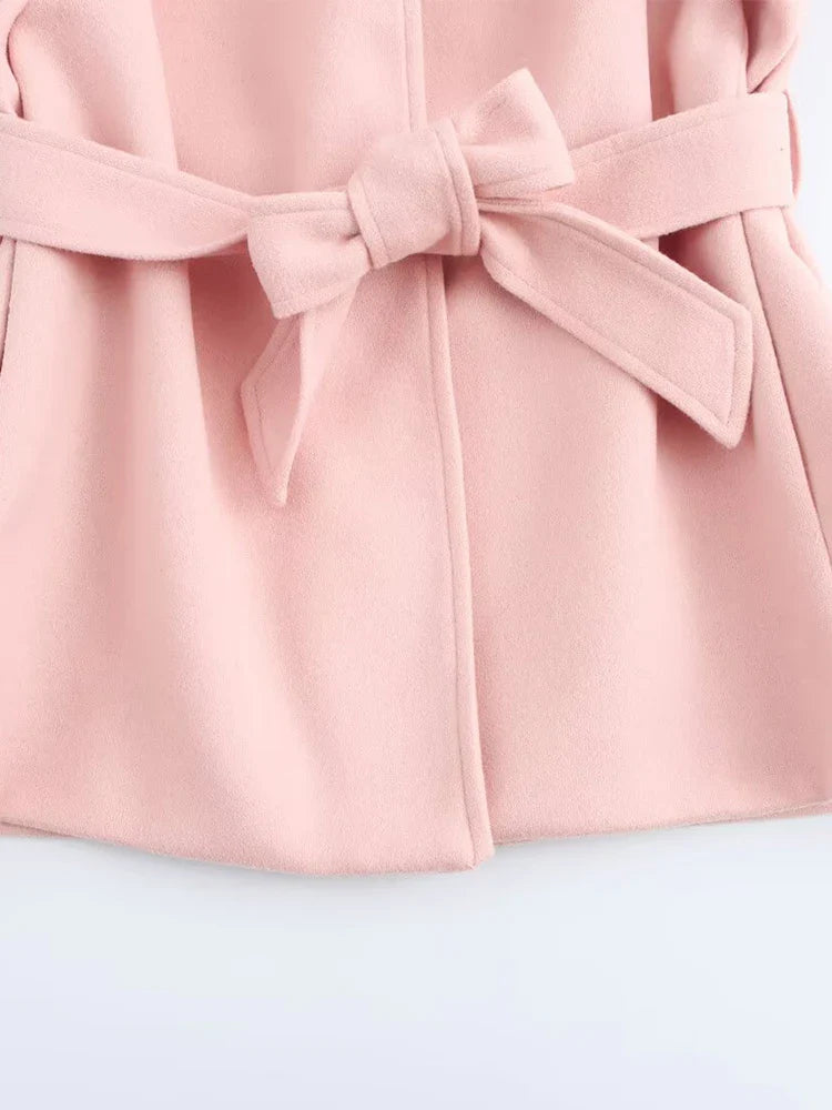 Sable Wrap Wool Jacket