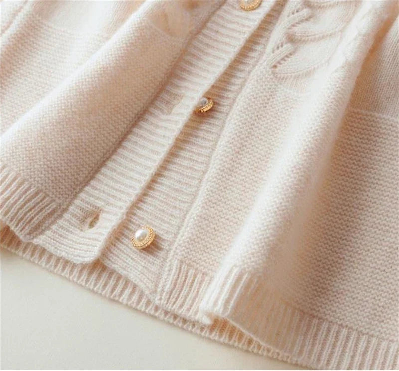 New London Pearl Button Cardigan