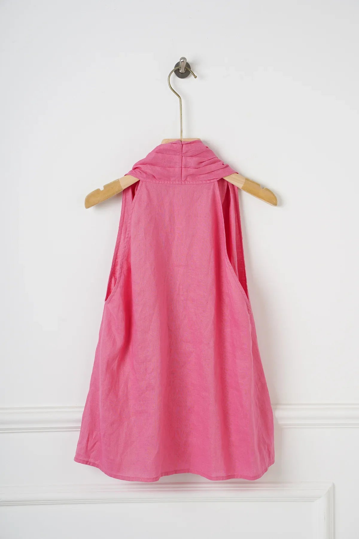 Valienne Drape Linen Vest