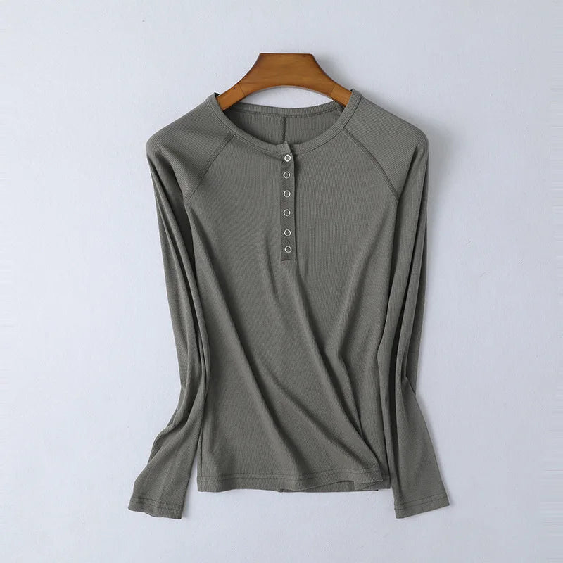 Milano Pop-Button Top