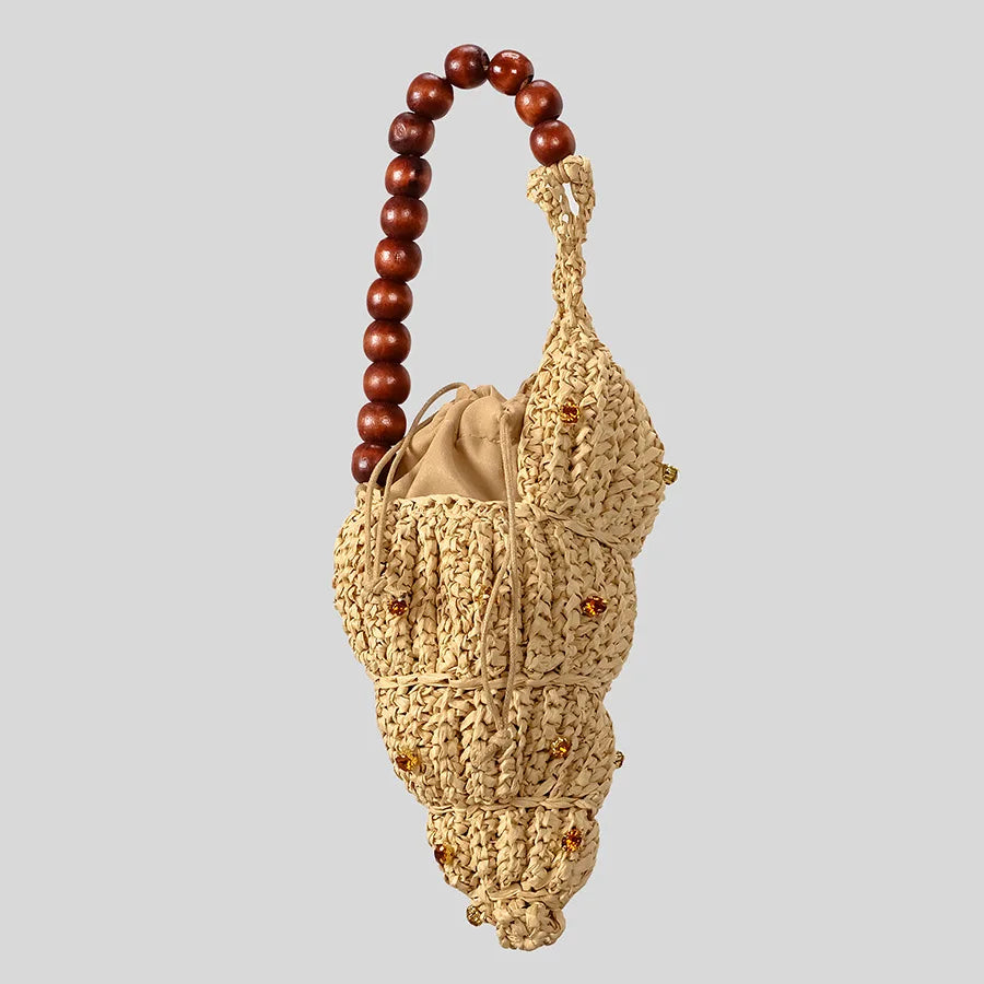 The Oceana Shell Wristlet