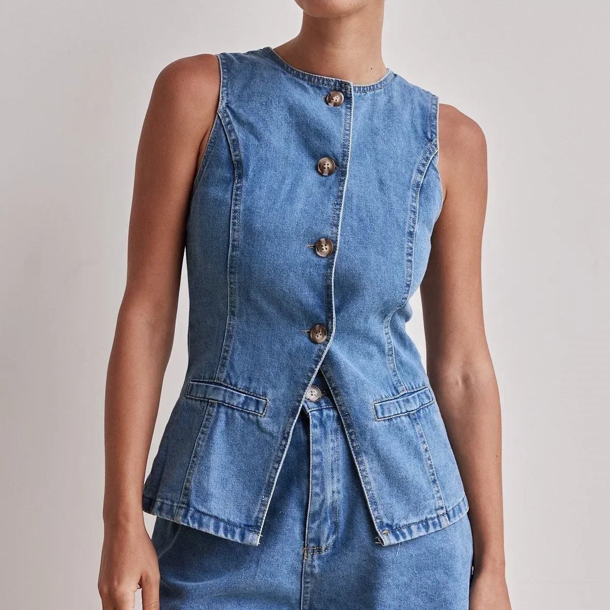 Monroe 100% Cotton Denim Set