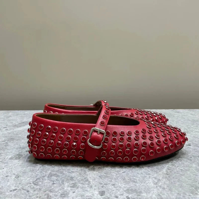 Midnight Blaze Mary Janes