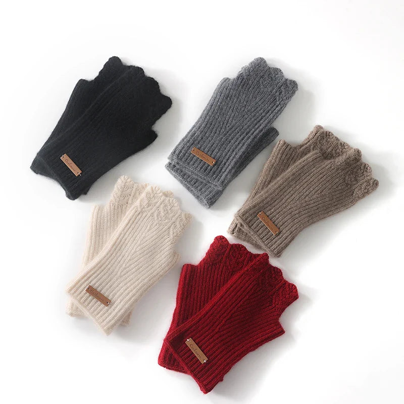 Alpine Whisper Cashmere Mitts