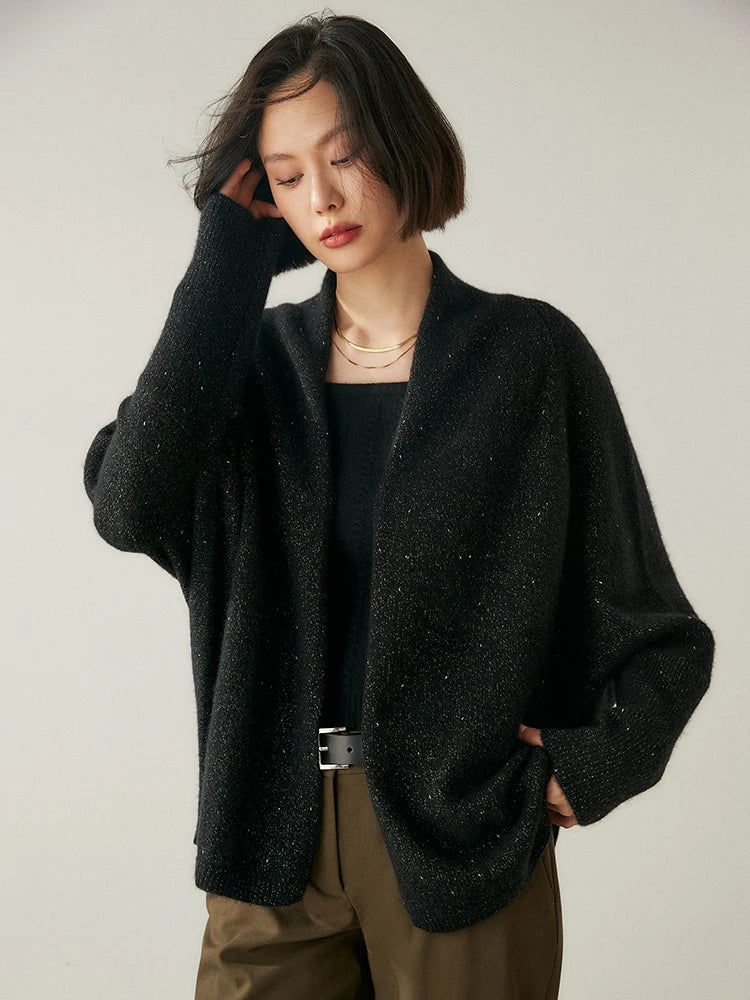 Briarwood Cashmere Shawl Sweater