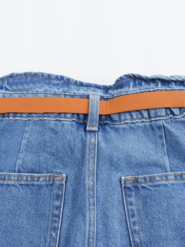 Talia Classic Denim Shorts