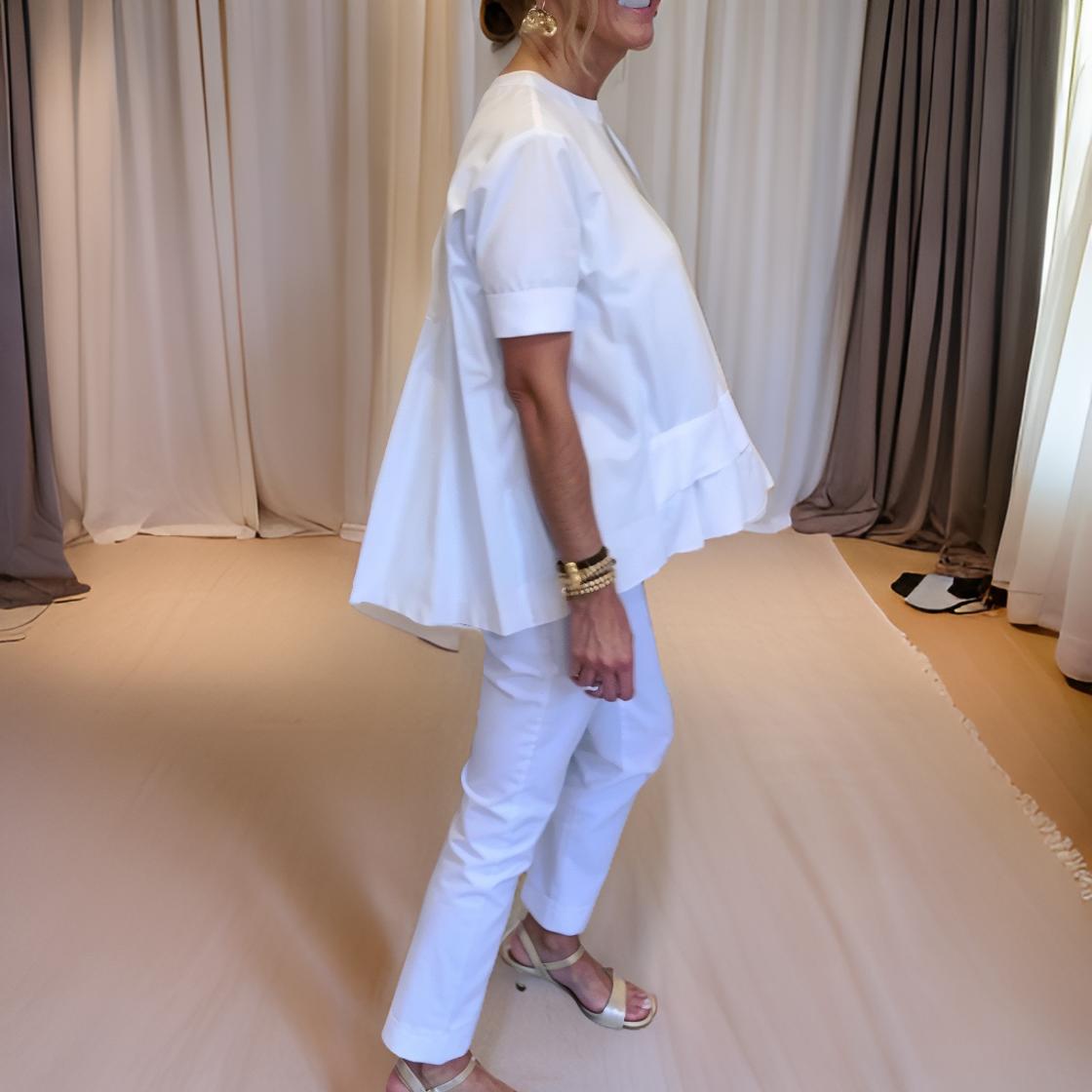 Emma - Elegant Pleated Blouse