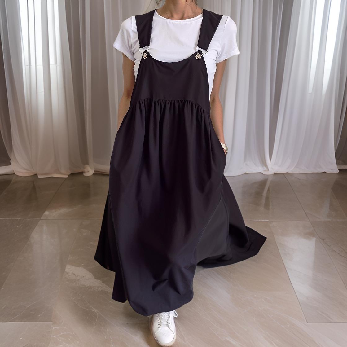 Mira - Casual Loose Fit Jumpsuit Dress