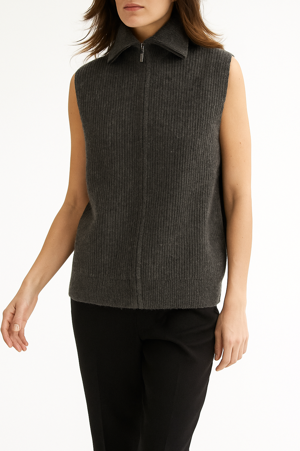 Norway Merino Zip Vest