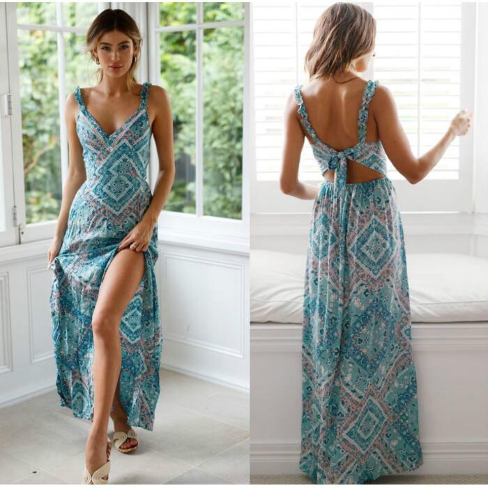 Vera - Enchantingly feminine and subtly maximalist Boho style dress