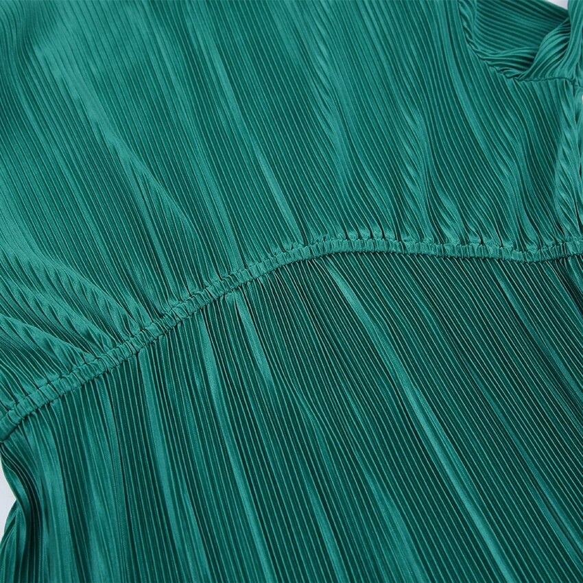 Stella - Pleated Midi Dress