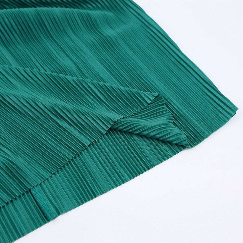Stella - Pleated Midi Dress