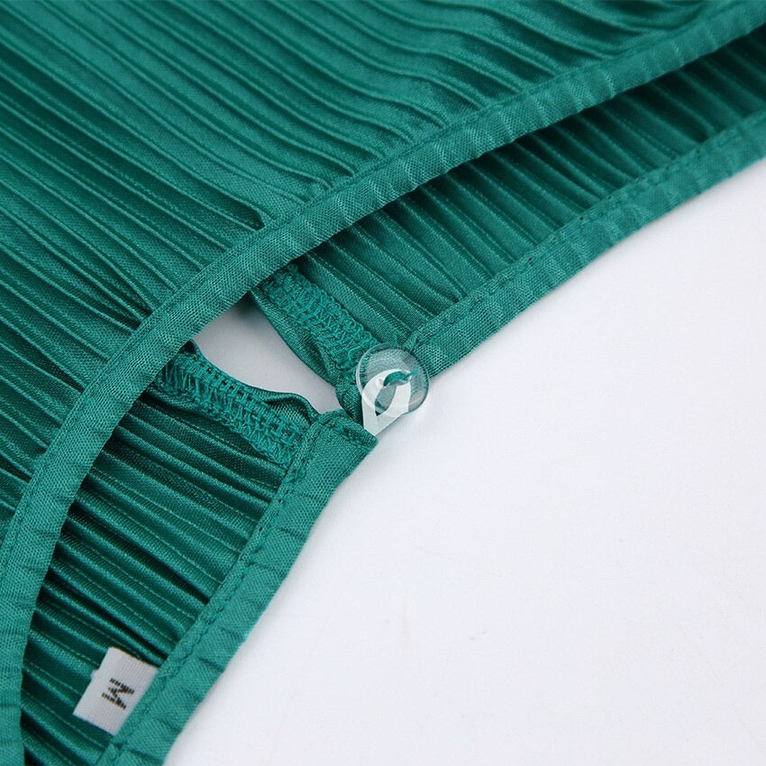Stella - Pleated Midi Dress