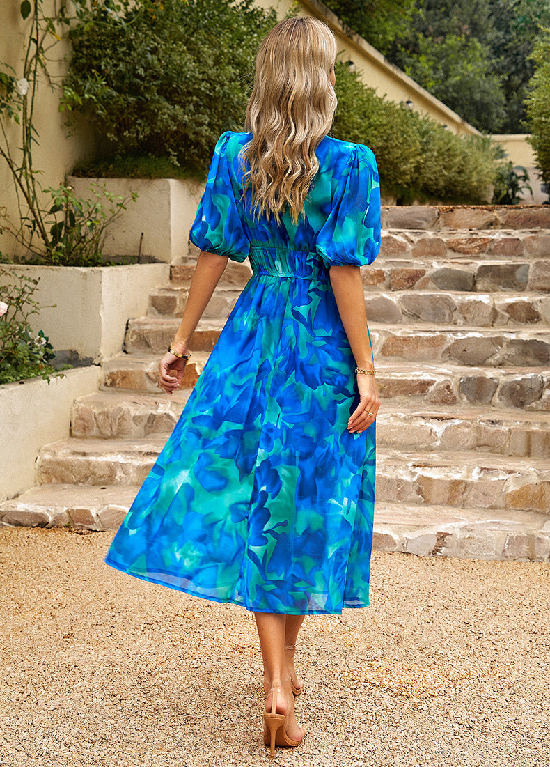 Eleganzia | Timeless Retro Midi Dress