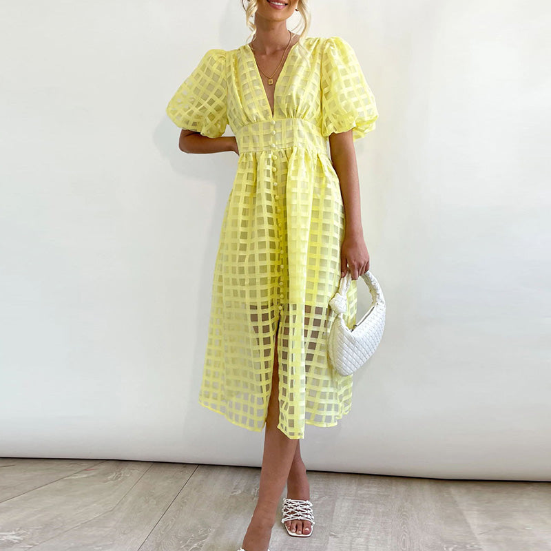 Domenica - Playful summer midi dress