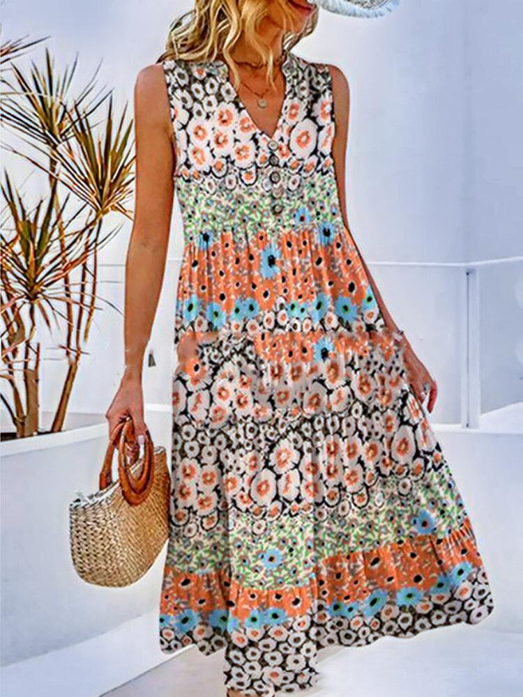 Che's Floral Midi Dress