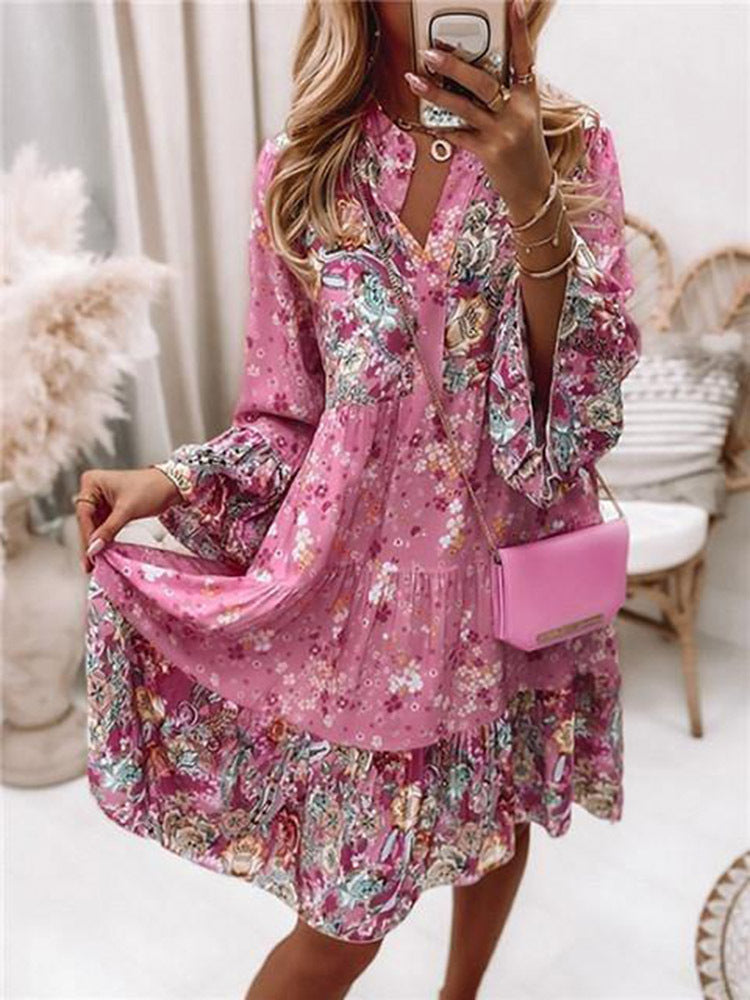 FallGrace - Elegant Autumn Dress