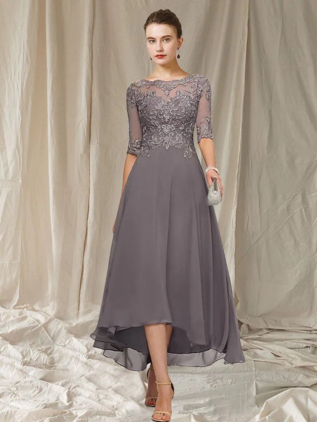 Celestia - Maxi festive dress with lace straps