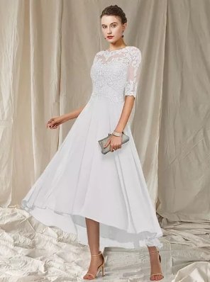 Celestia - Maxi festive dress with lace straps