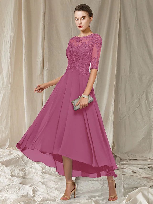 Celestia - Maxi festive dress with lace straps