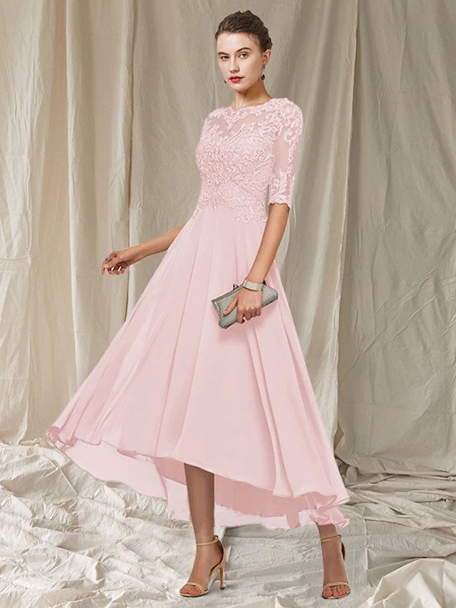 Celestia - Maxi festive dress with lace straps