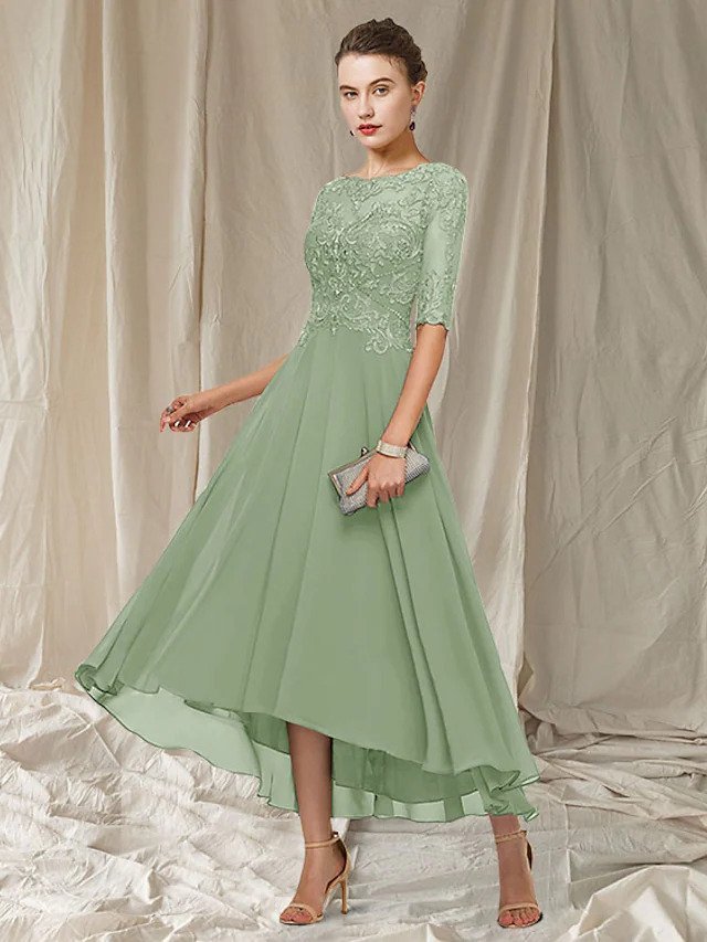 Celestia - Maxi festive dress with lace straps
