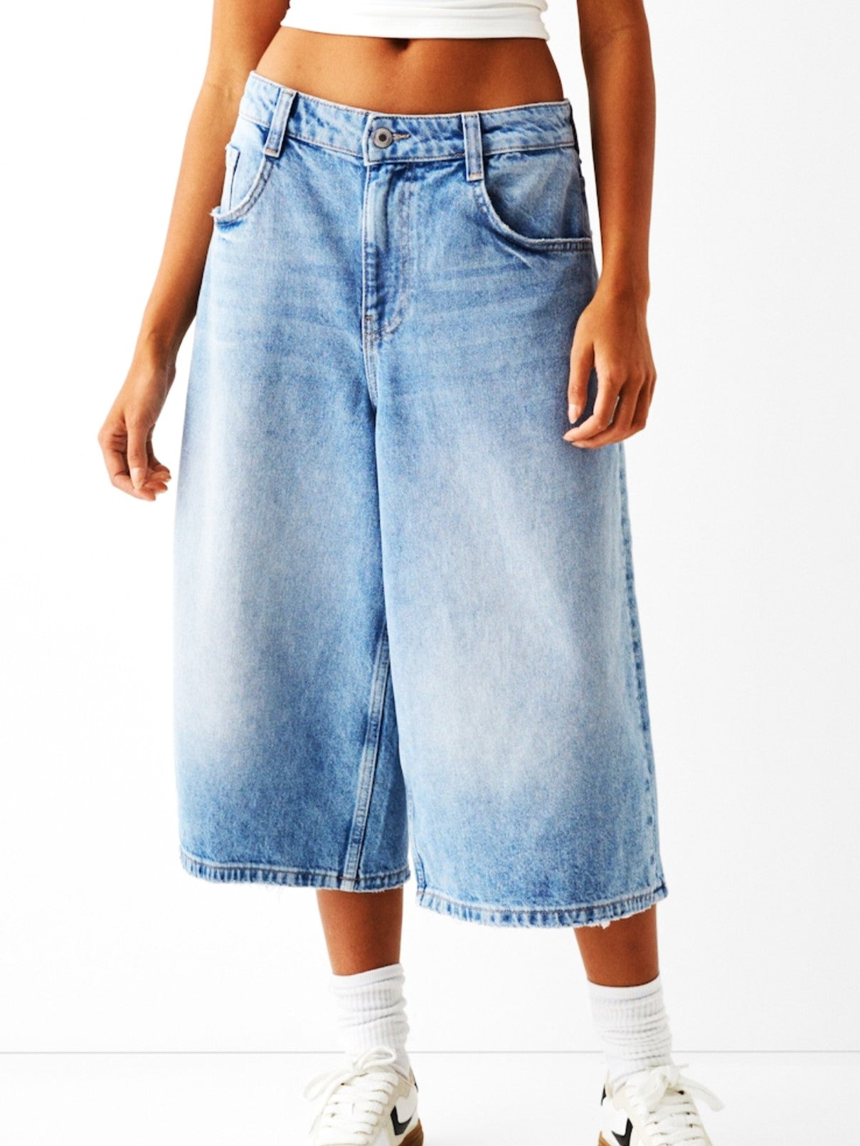 Devon Denim Bermuda shorts