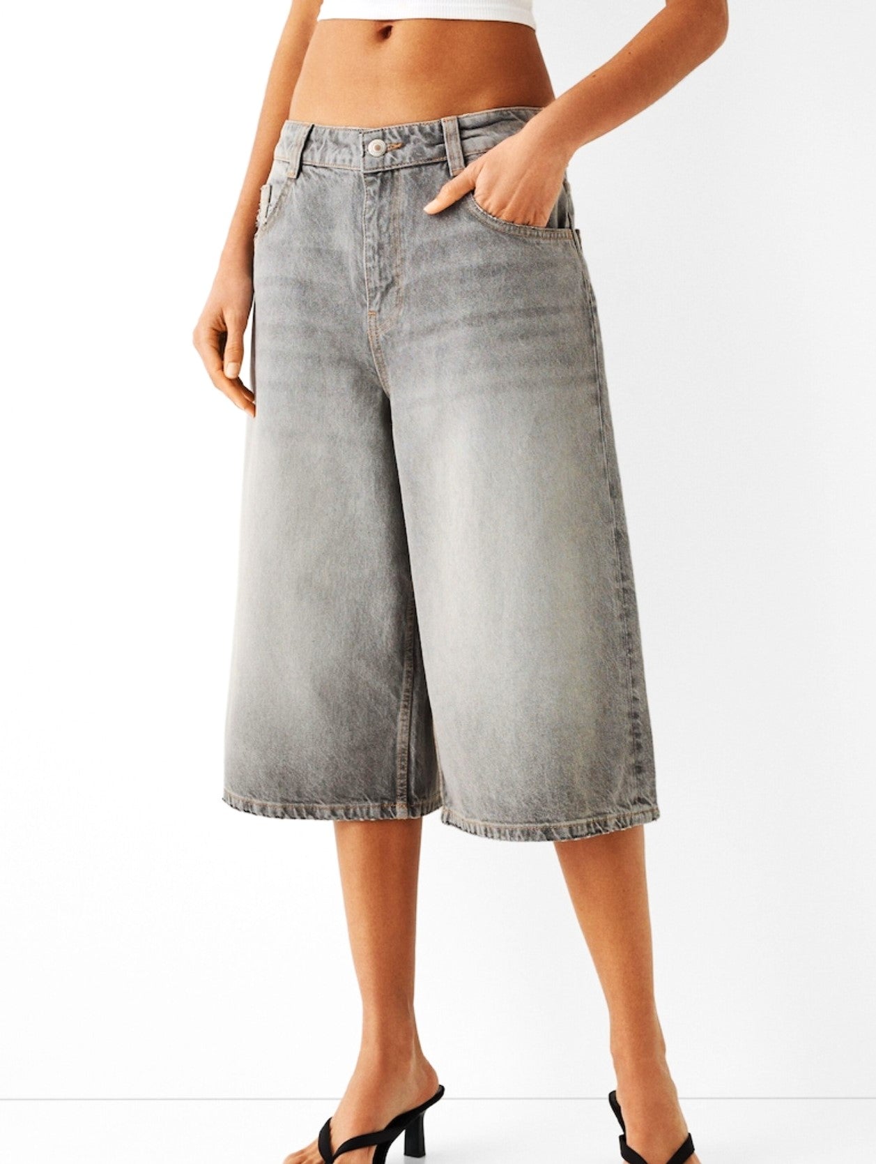 Devon Denim Bermuda shorts