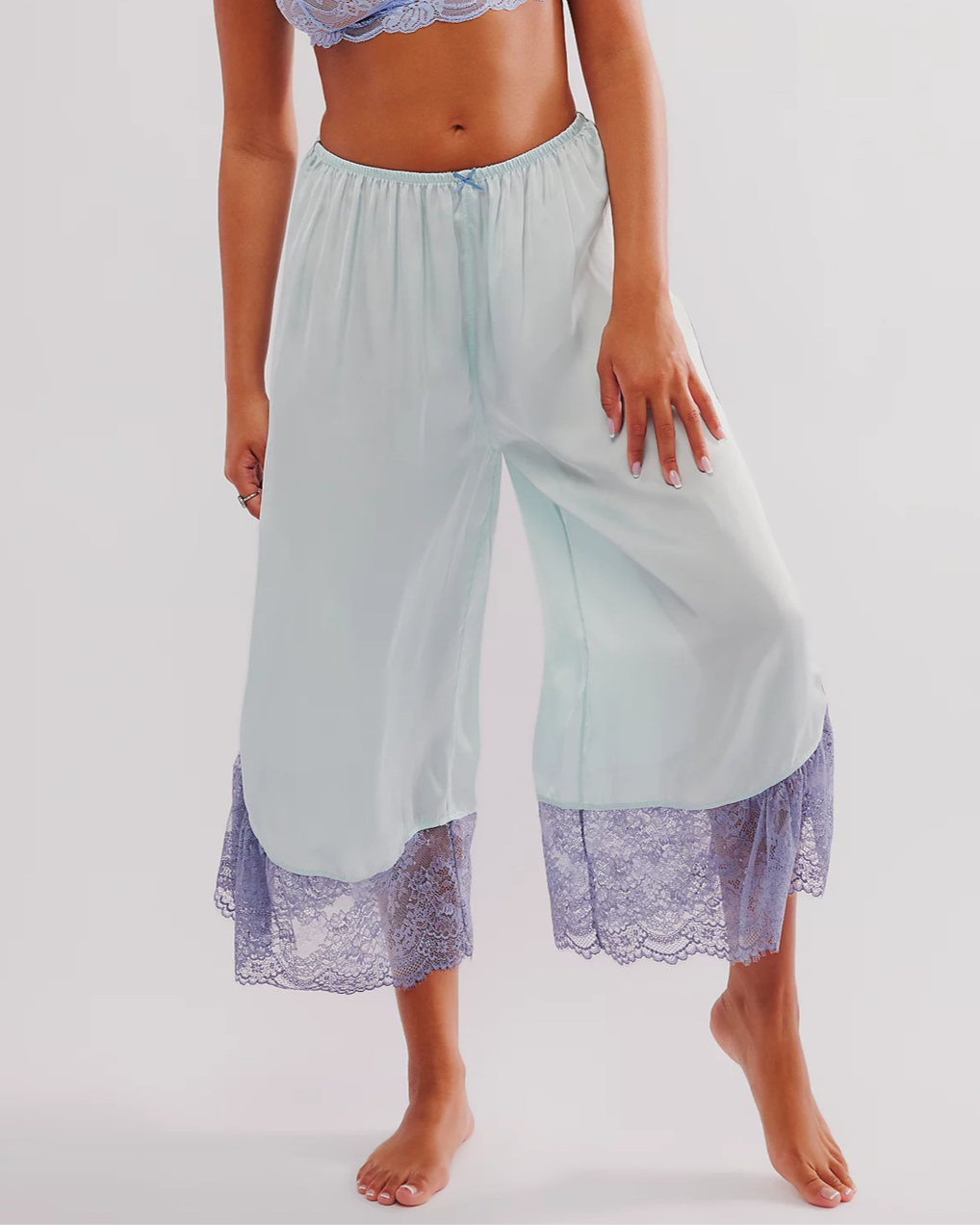Sinclair Silk Lace Trousers