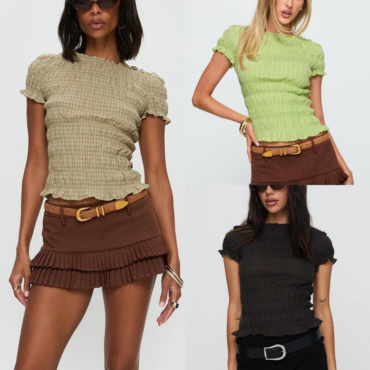 Chloe Cilvaney Ruffle Top