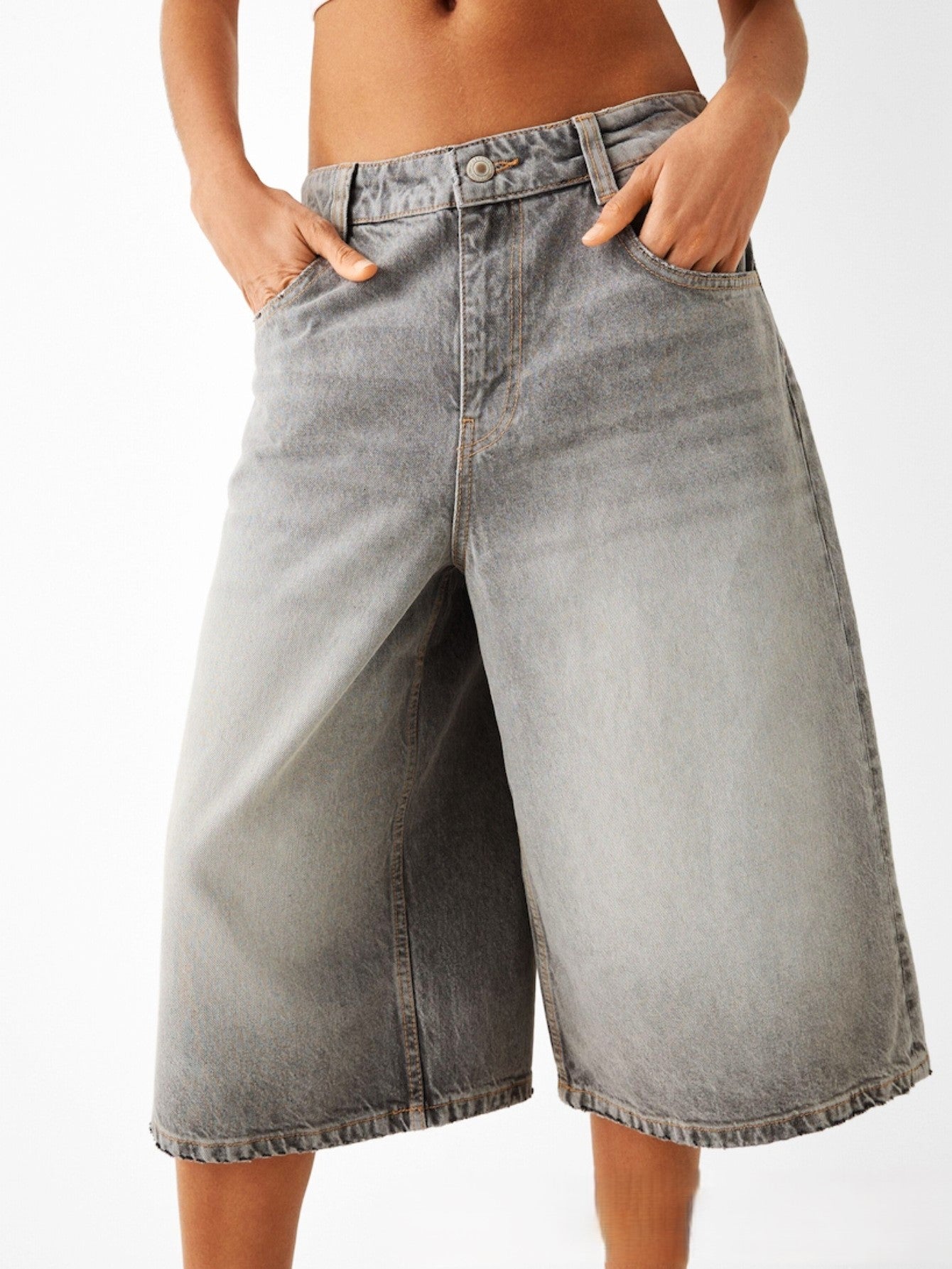 Devon Denim Bermuda shorts
