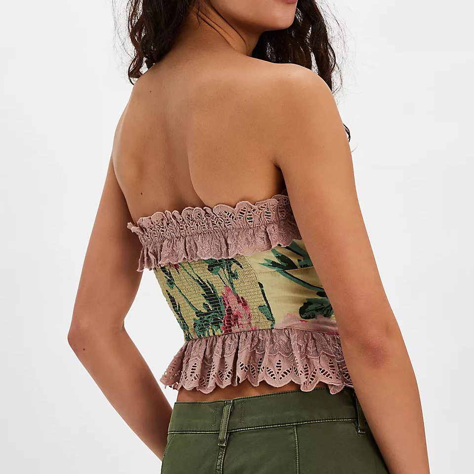 Maribel Lace Corset Top