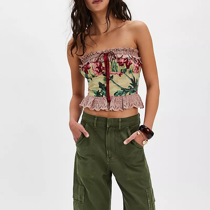 Maribel Lace Corset Top
