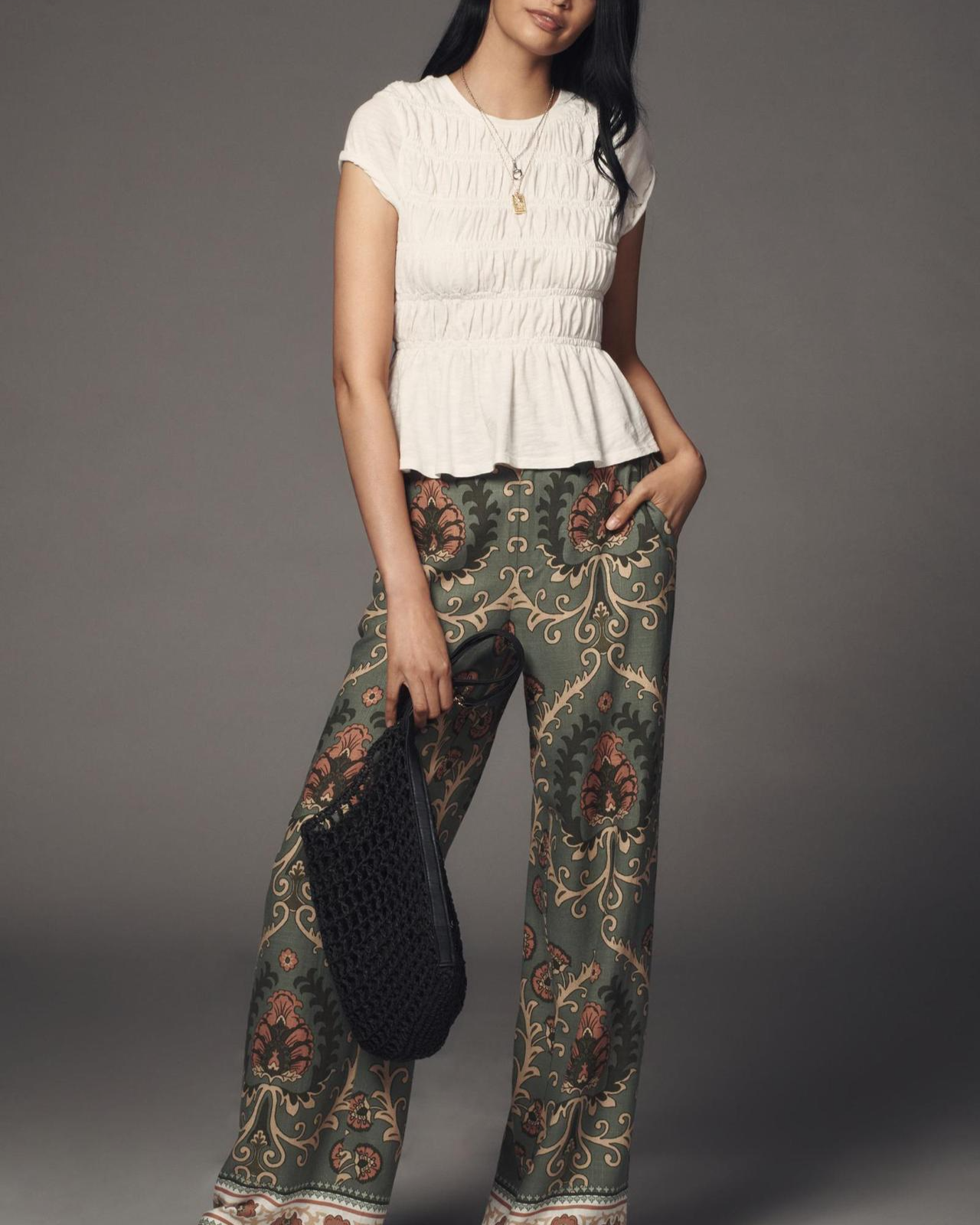 Rita DiCaprio Ruffle Top
