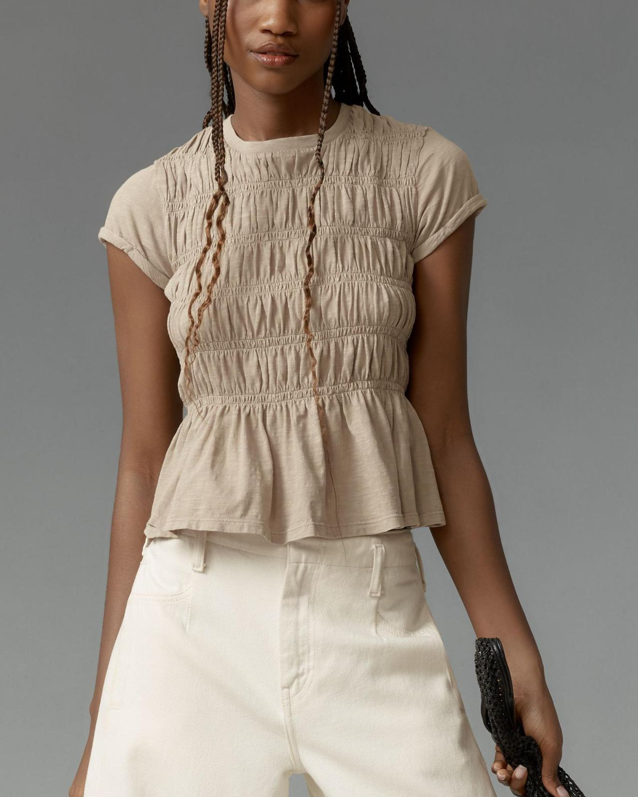 Rita DiCaprio Ruffle Top