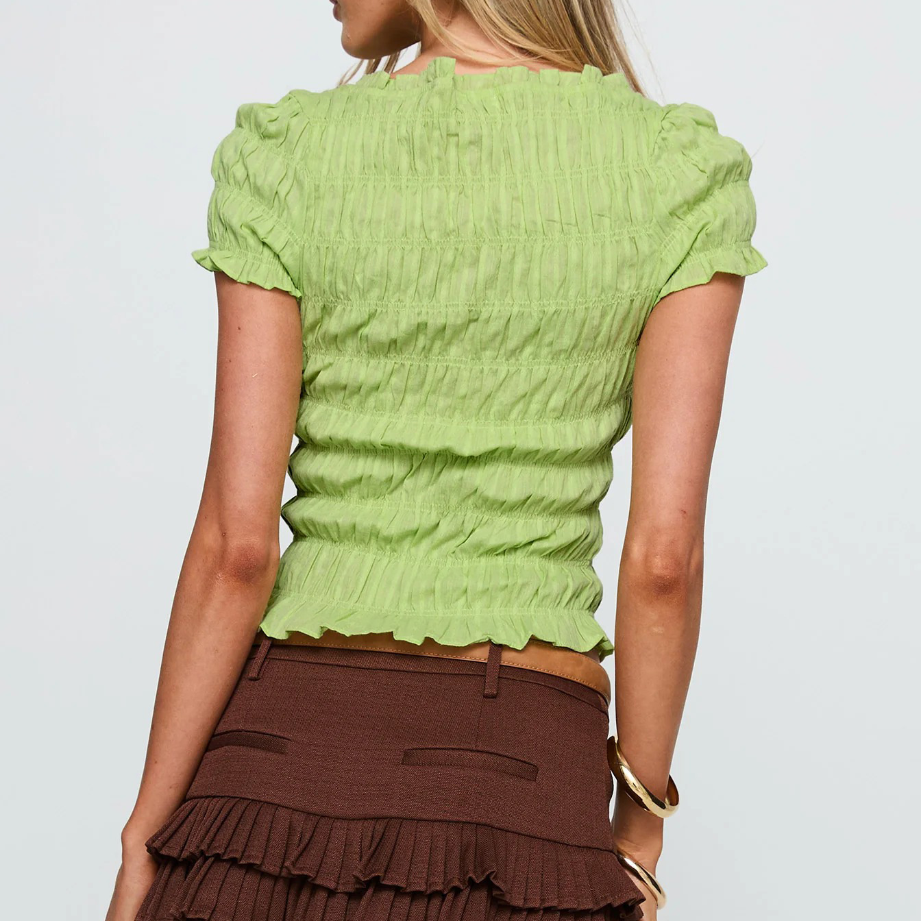 Chloe Cilvaney Ruffle Top