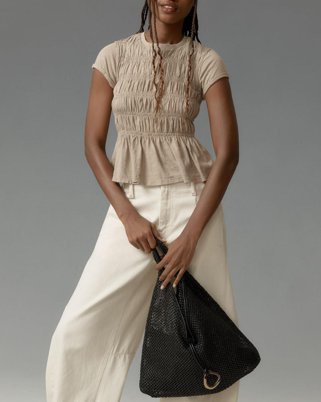 Rita DiCaprio Ruffle Top