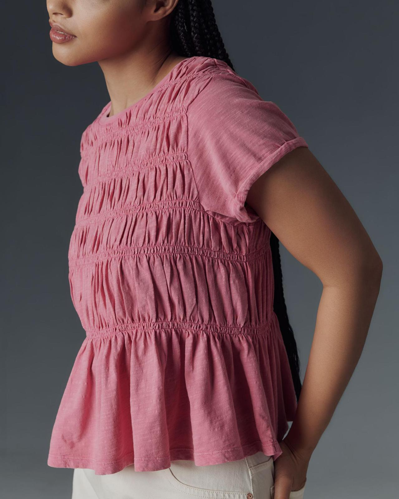 Rita DiCaprio Ruffle Top