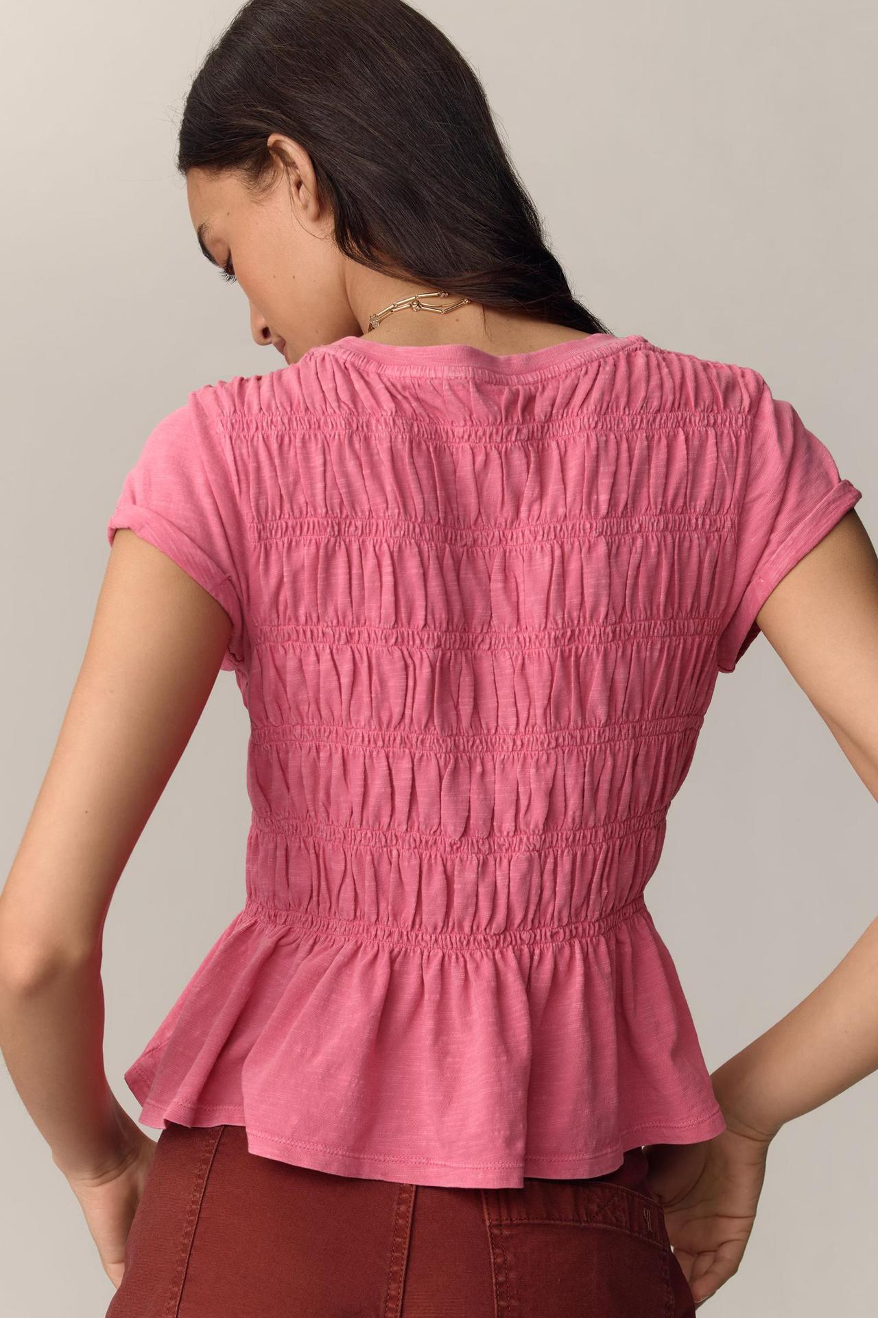 Rita DiCaprio Ruffle Top