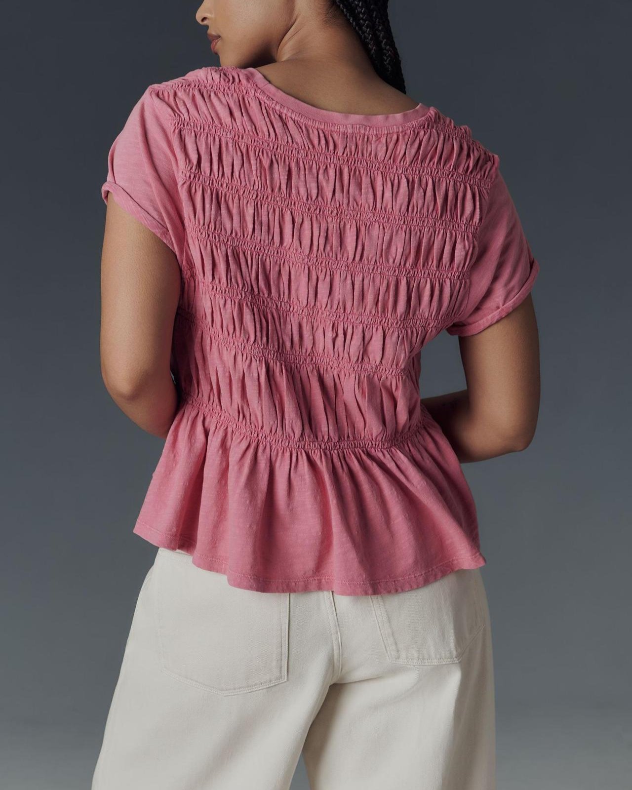 Rita DiCaprio Ruffle Top