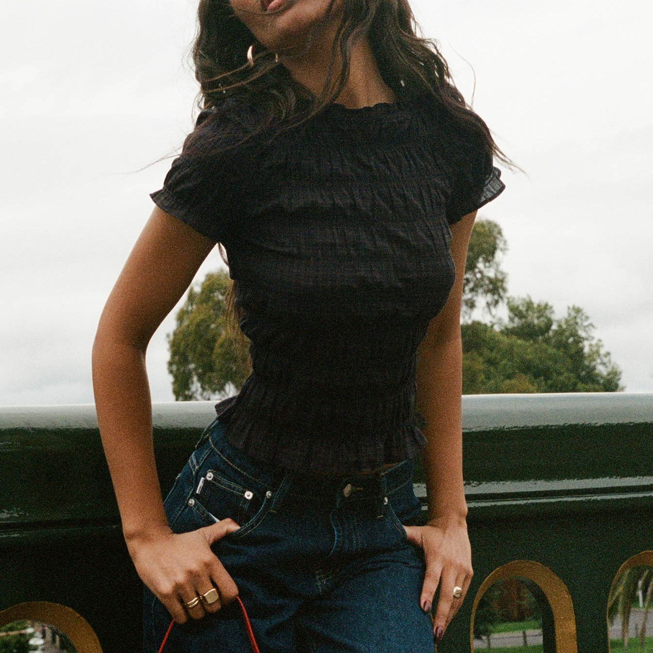 Chloe Cilvaney Ruffle Top